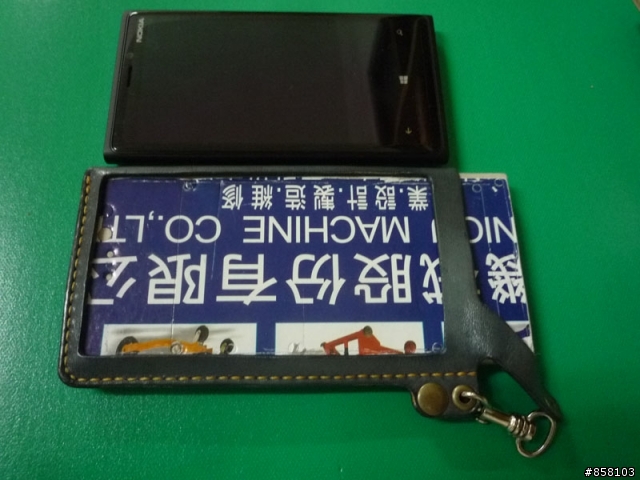 親自為LUMIA 920製作手縫定型保護皮套