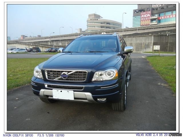 2013 VOLVO XC90 深海藍 開箱照