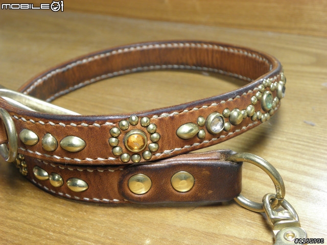 [自取免運] 親訪手工革物縫線王-TimLeathers 四排鉚釘皮帶