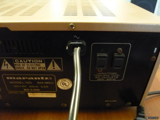 [賤手DIY]老後級MARANTZ SM-80換AC座