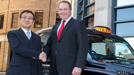 中國吉利汽車買下英國倫敦黑頭計程車