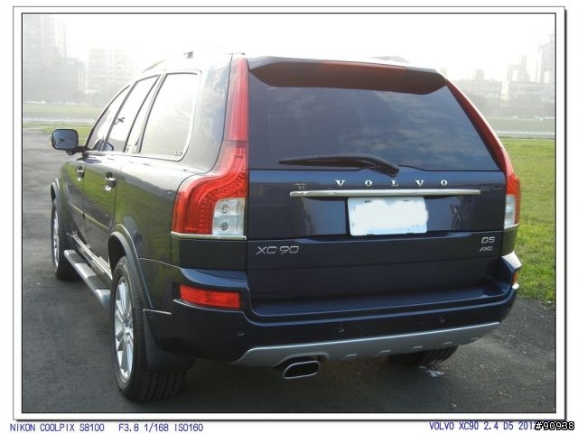 2013 VOLVO XC90 深海藍 開箱照