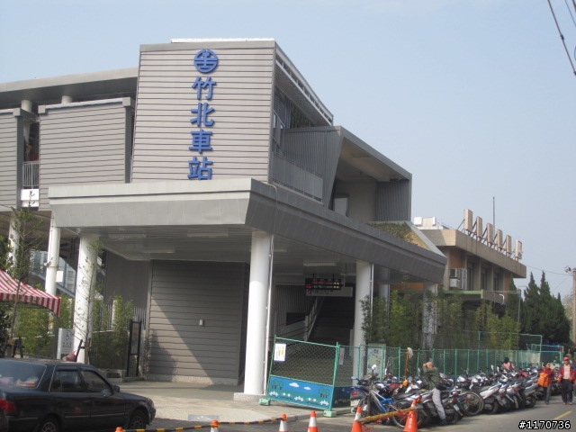 竹北火車站跨站工程
