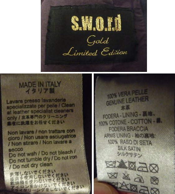 [分享][男女通用款] S.W.O.R.D. 飛行員皮夾克