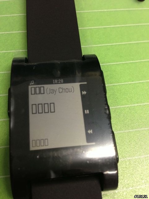 Pebble 已經收到貨了