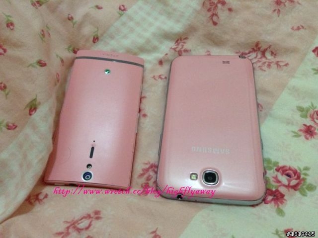 ♥[分享]♥ Samsung 櫻花粉 Note2 16G開箱