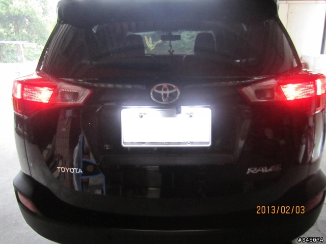 NEW RAV4 新車開箱-內門檻LED&鯊魚天線&LED車牌燈