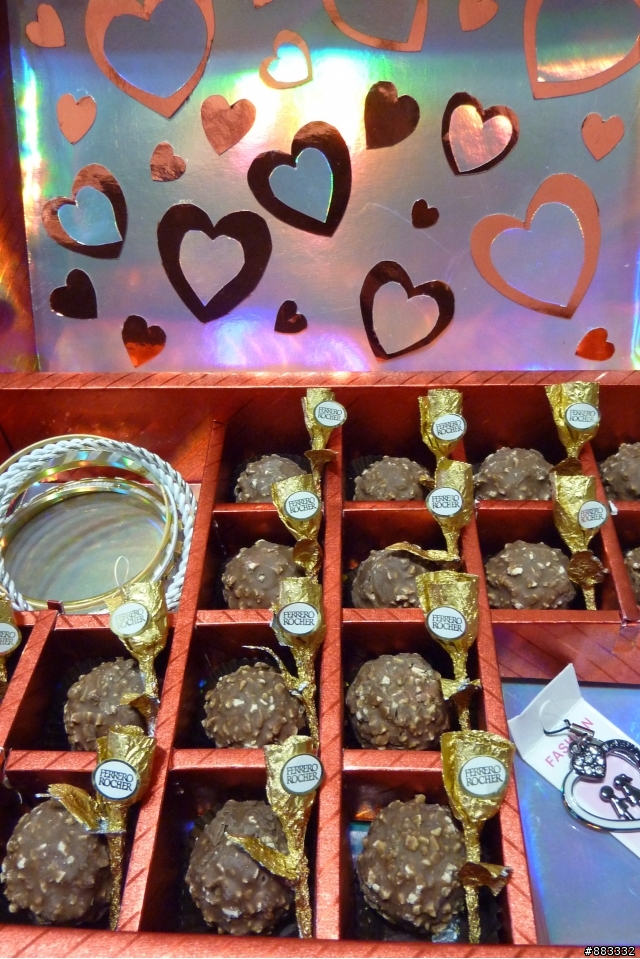 金沙巧克力 為情人節推出的限量版禮盒