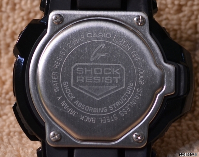 [開箱] G-SHOCK GDF-100GB之購買心得與簡單開箱發表