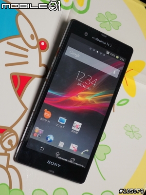 docomo SO-02E (XPERIA Z) 模型機全色實機賞圖共95張