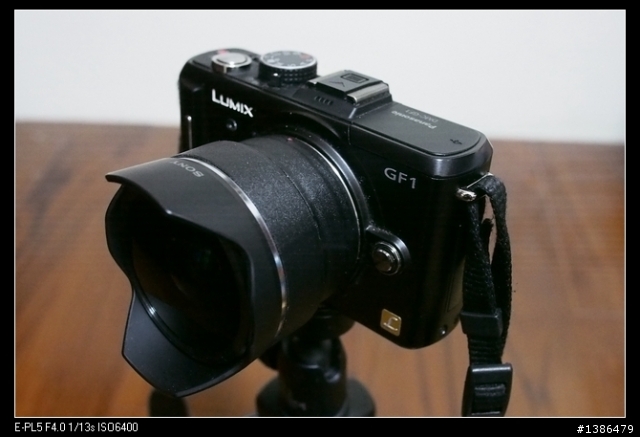 Sony(VCL-ECF1)與Panasonic(14mm)再也不分開之魚眼鏡完全體