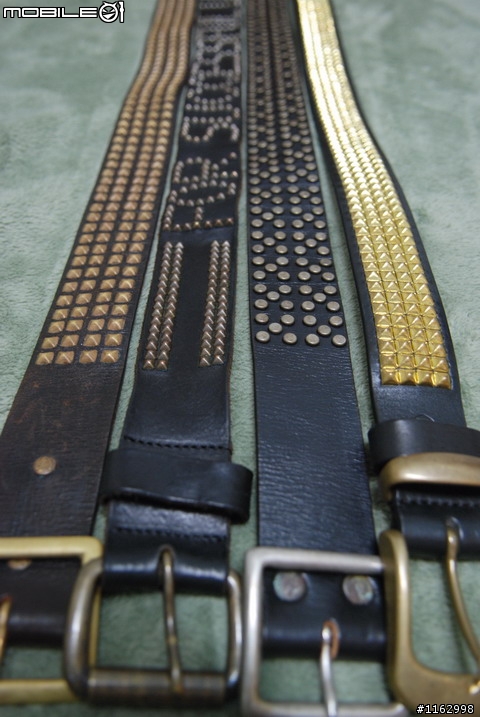 [自取免運] 親訪手工革物縫線王-TimLeathers 四排鉚釘皮帶