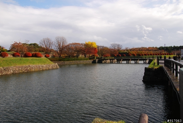 [冬の北海道自助行]-(函館)五稜郭-大沼小沼國定公園