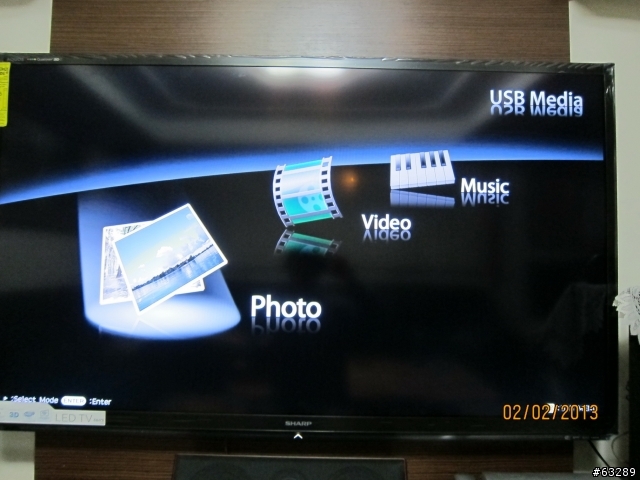 10萬小升級 3D 四原色SHARP LC-60C8470U+ONKYO TX-NR 616
