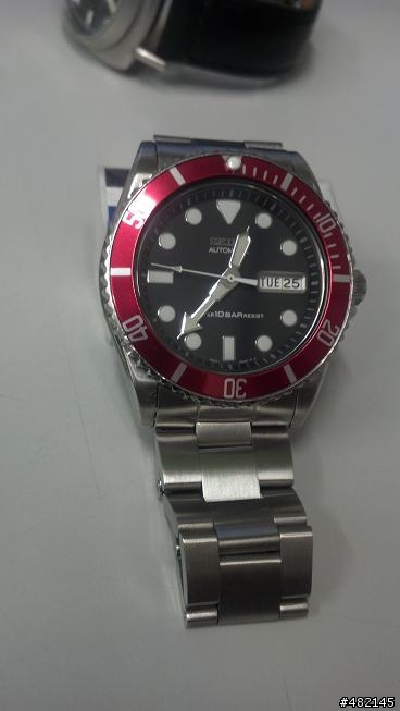 Seiko SKX031K2 低階水鬼機械錶款 非Tudor Rolex  不喜勿入