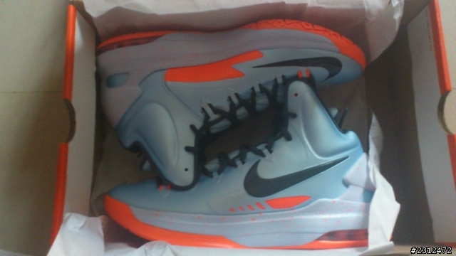 [開箱]Kevin Durant 5 KD 5 銀藍色