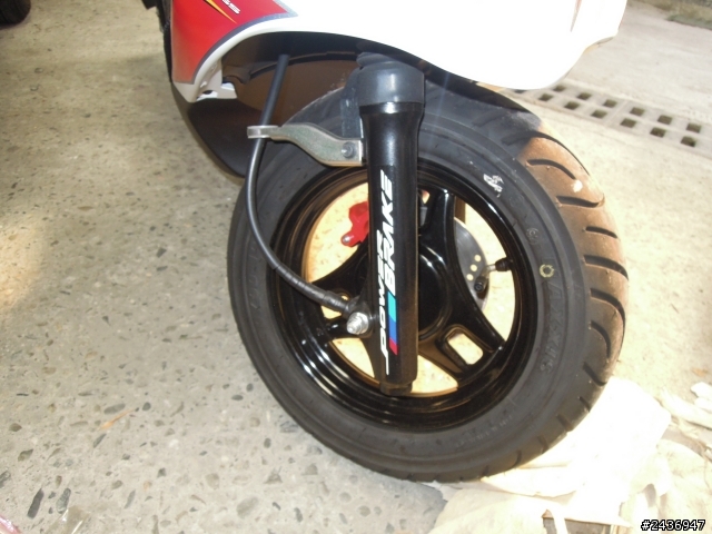 台鈴Address V125G Sport 新紅白色!新手簡易開箱