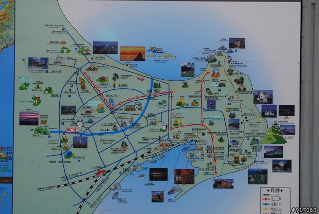[冬の北海道自助行]-(函館)五稜郭-大沼小沼國定公園