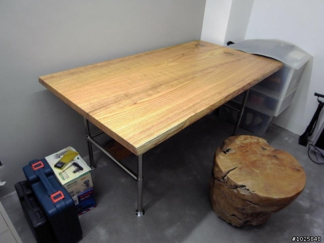 自製工業風桌腳(金屬)