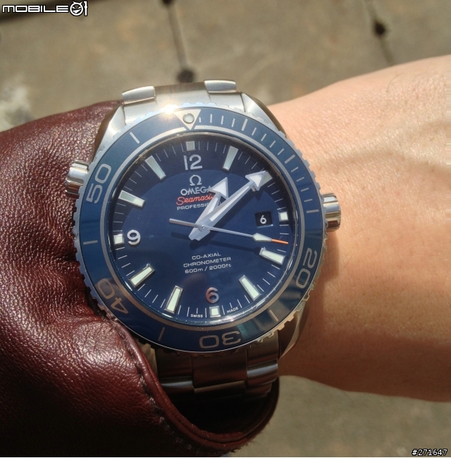 [開箱] Omega 鈦合金 Planet Ocean