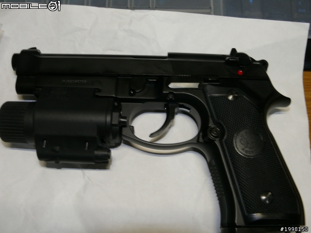 [更新]瓦斯槍－KJ-M9(更換原廠P.BERETTA LOGO 握片)