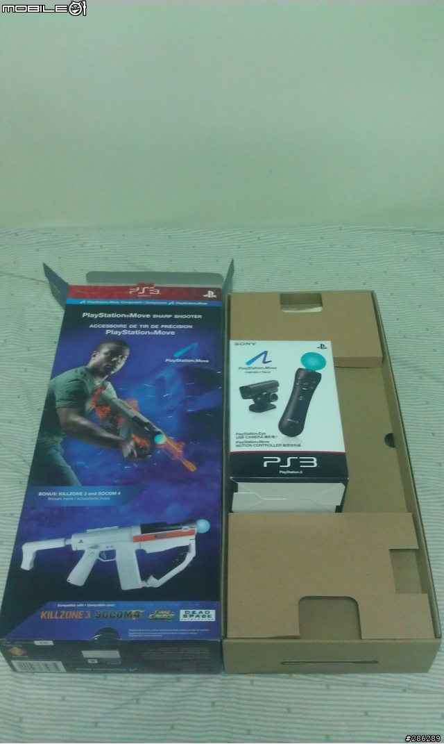 電玩展  敗家小物開箱 -PS@MOVE+狙擊槍 +附贈SG