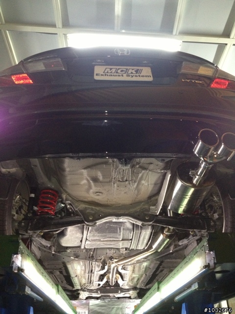 CIVIC 9 1.8~2.0MCK排氣管車友實裝圖