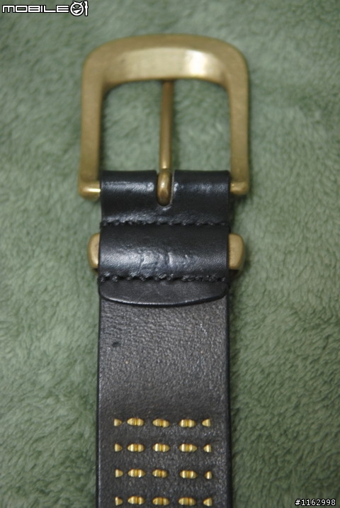 [自取免運] 親訪手工革物縫線王-TimLeathers 四排鉚釘皮帶