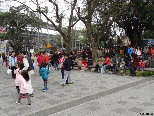 親子旅遊-新春台北自由行(4)-育樂花博松機行