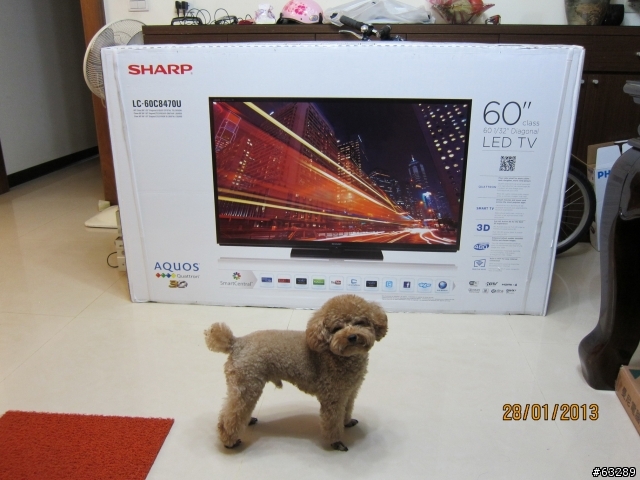 10萬小升級 3D 四原色SHARP LC-60C8470U+ONKYO TX-NR 616