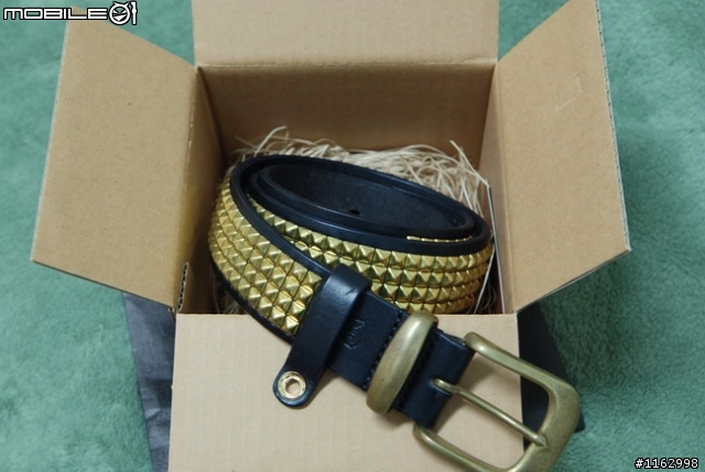[自取免運] 親訪手工革物縫線王-TimLeathers 四排鉚釘皮帶