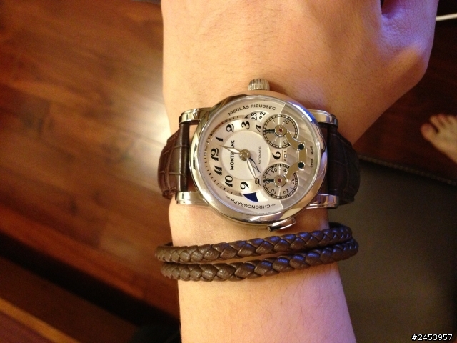 開箱  MONT BLANC nicolas rieussec