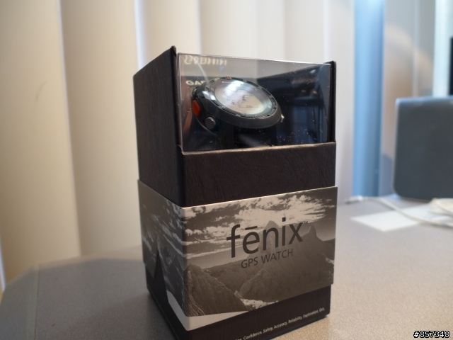 [簡單開箱] Garmin fenix GPS多用途運動表