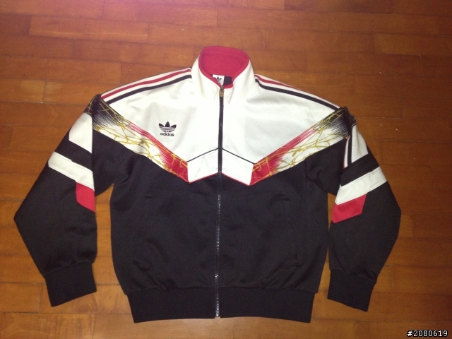 [古著]adidas 日製復古田徑運動外套
