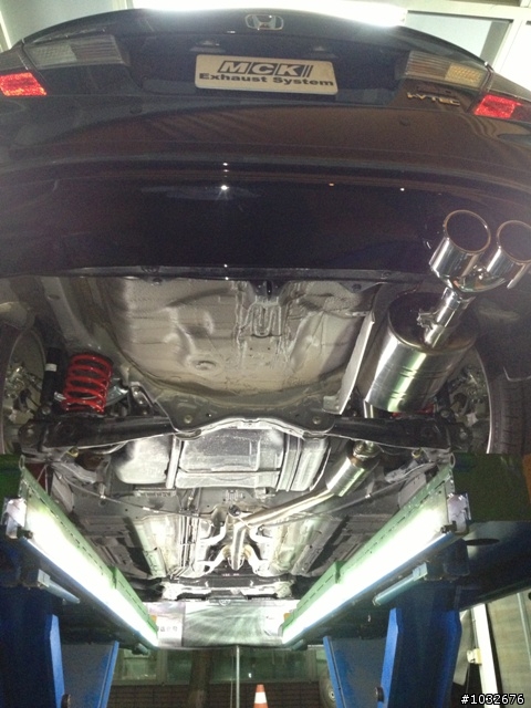 CIVIC 9 1.8~2.0MCK排氣管車友實裝圖