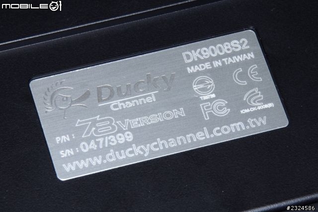 七燈閃耀 八軸獻賀 Ducky創傑 DK9008 Shine2 78Version 機械式鍵盤