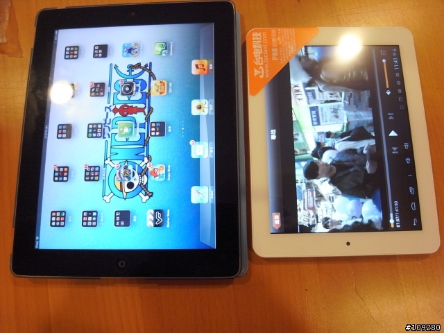 [開箱]台電銳翼雙核P88 IPS 8吋 平板電腦開箱 0306 增加ipad mini評比