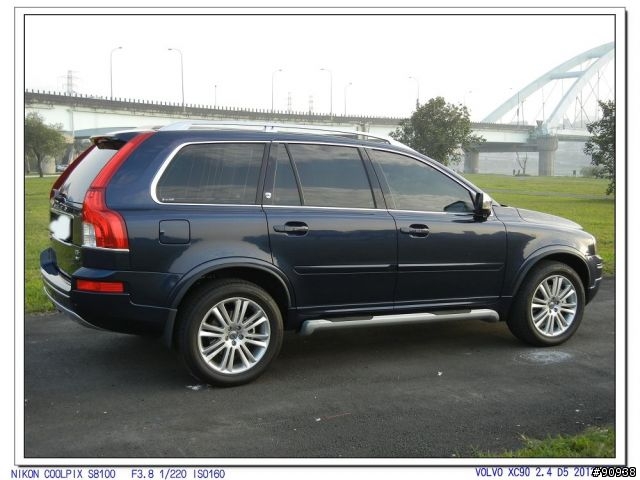 2013 VOLVO XC90 深海藍 開箱照
