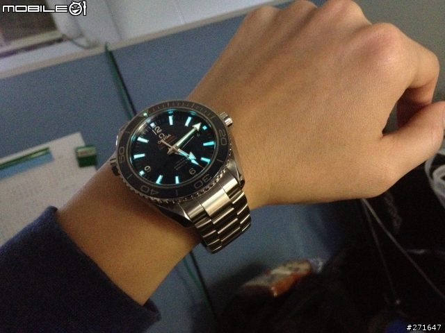 [開箱] Omega 鈦合金 Planet Ocean