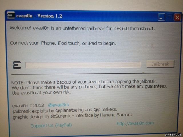 無法按jailbreak