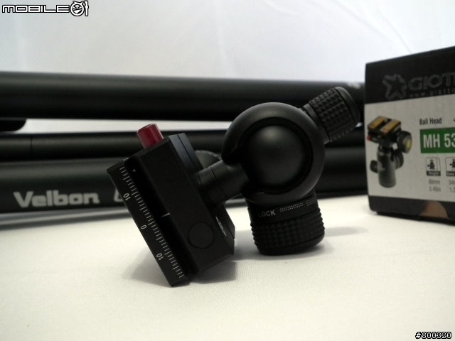 [開箱] 輕量化旅行伴侶 Giottos MH5310-655S 捷特 球型 鎂鋁合金 雲台