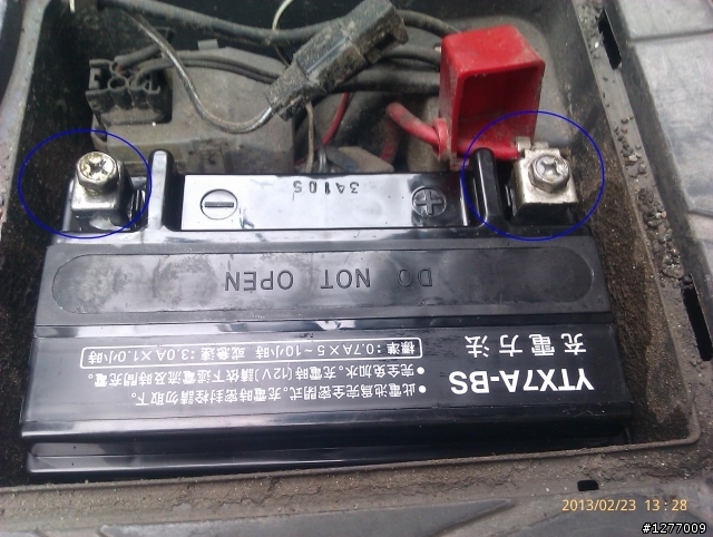 分享,4期addressV125G自己動手換電瓶