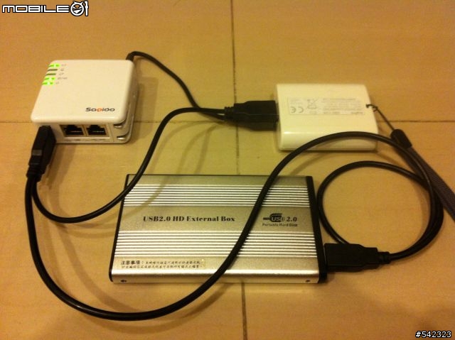 [分享] 隨身影音 DLNA /  NAS 解決方案  Sapido BRF71n + IPAD / IPHONE + Apple TV + APP- Skifta