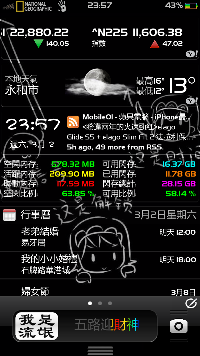 [分享] 魚骨Wifi + 手掌3G圖示 + 人猿3G訊號...(已關閉)