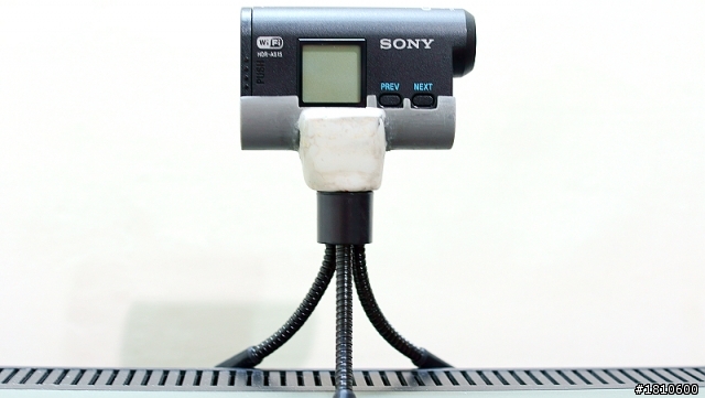 SONY HDR AS-15(自製簡易固定架 +  (路上實拍影片)