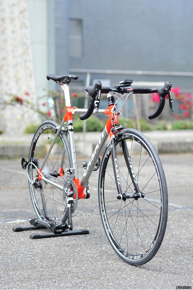 [组車日記] Orange fire! in CASATI Inox T99義大利不鏽鋼鋼管車，又是一篇跨年之作。