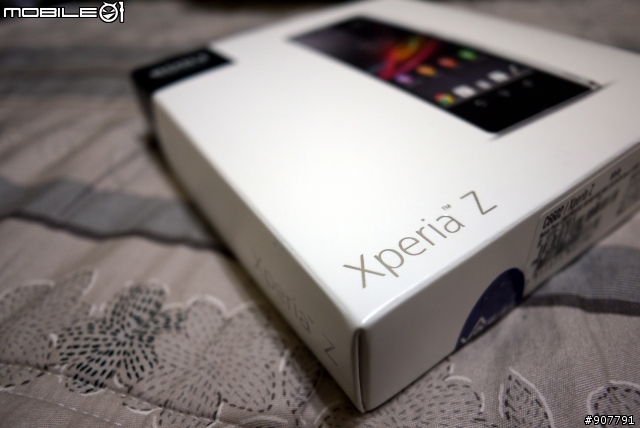 [一起來開箱]SONY XPERIA Z 到手的來簽到喔！