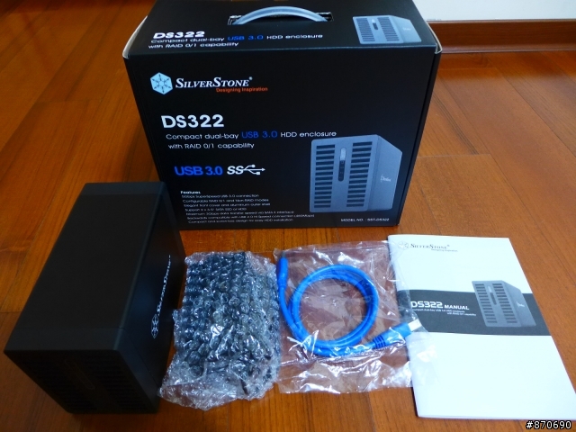 [開箱]兇巧克力與銀欣SST-DS322 RAID外接盒的初體驗