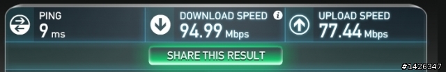 [4/7更新，實測確實能夠支援Gbps] Y580有線網路只到100Mb?  原廠的數據不是到1000Mb嗎?