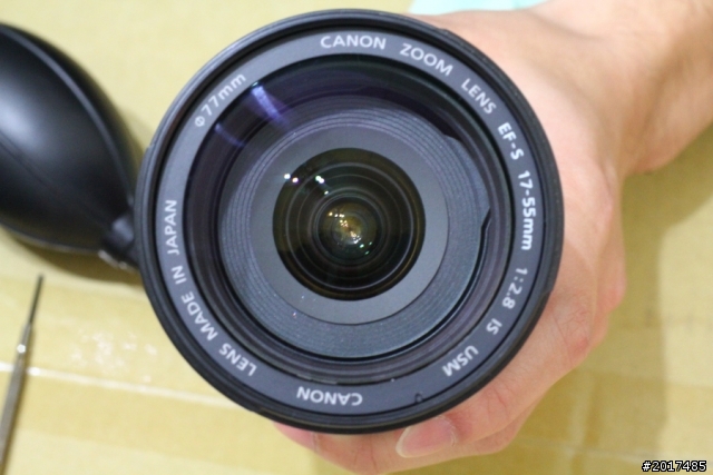 canon 17-55 2.8  清入塵DIY